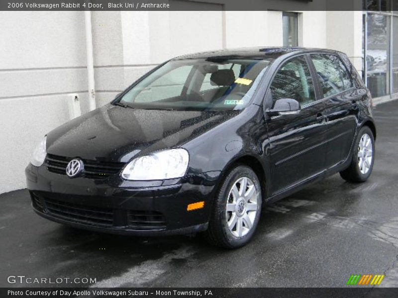 Black Uni / Anthracite 2006 Volkswagen Rabbit 4 Door