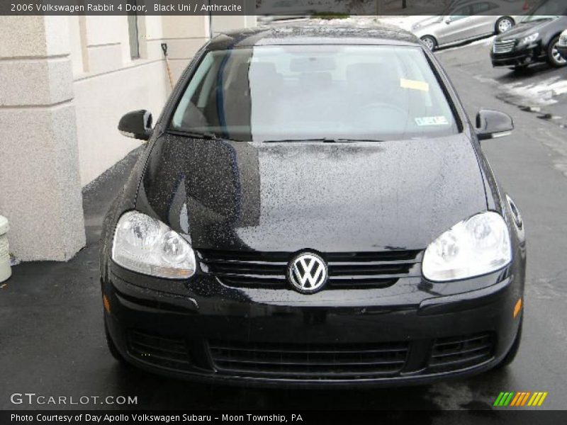 Black Uni / Anthracite 2006 Volkswagen Rabbit 4 Door
