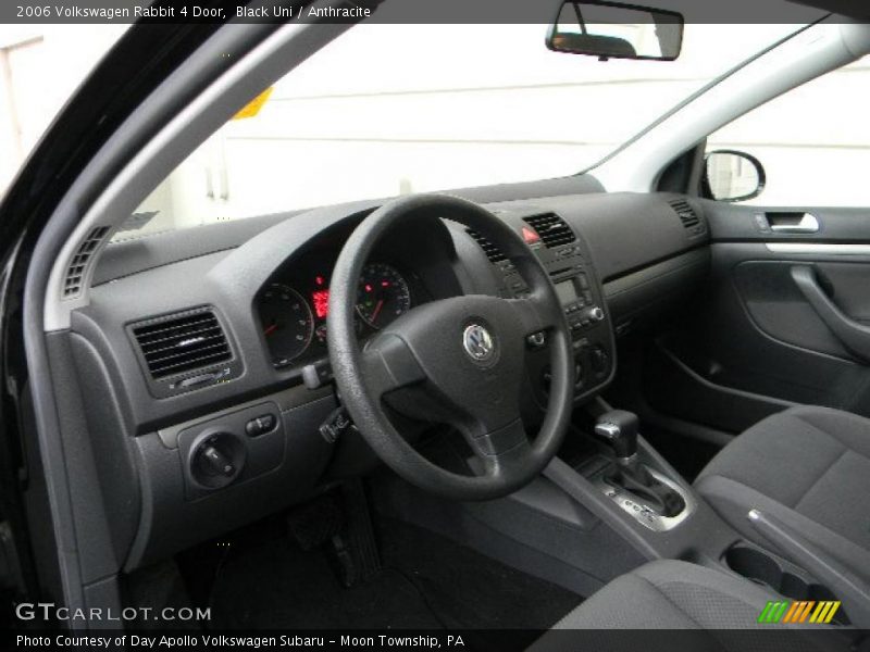 Black Uni / Anthracite 2006 Volkswagen Rabbit 4 Door