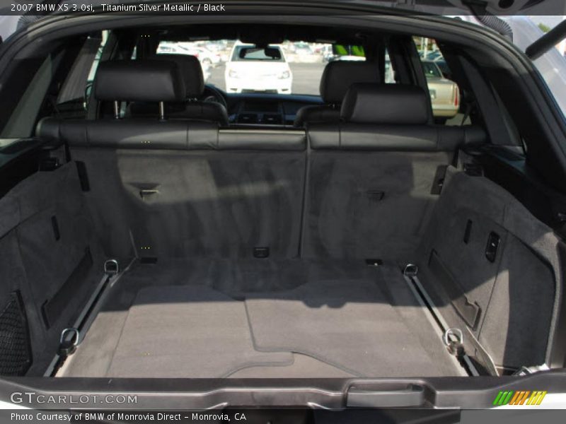Titanium Silver Metallic / Black 2007 BMW X5 3.0si