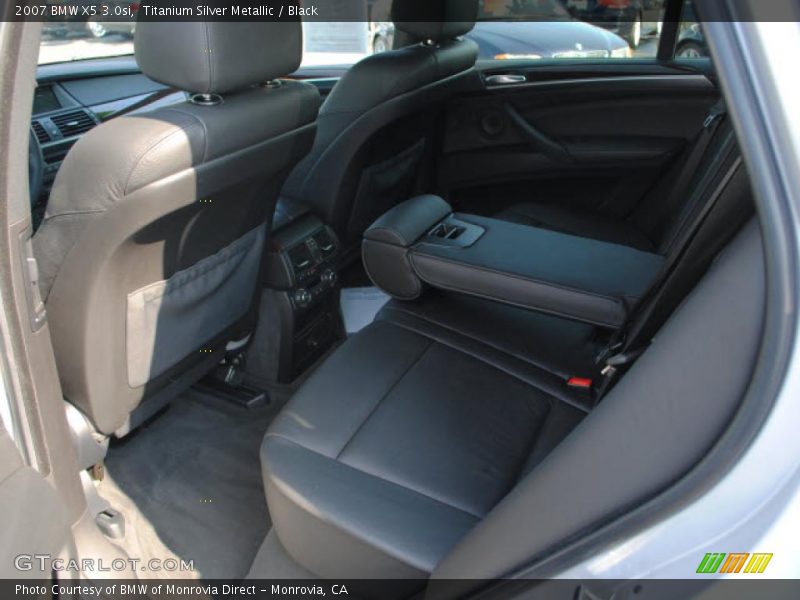Titanium Silver Metallic / Black 2007 BMW X5 3.0si
