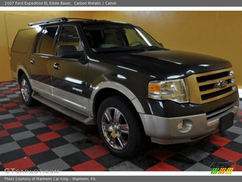 Carbon Metallic / Camel 2007 Ford Expedition EL Eddie Bauer