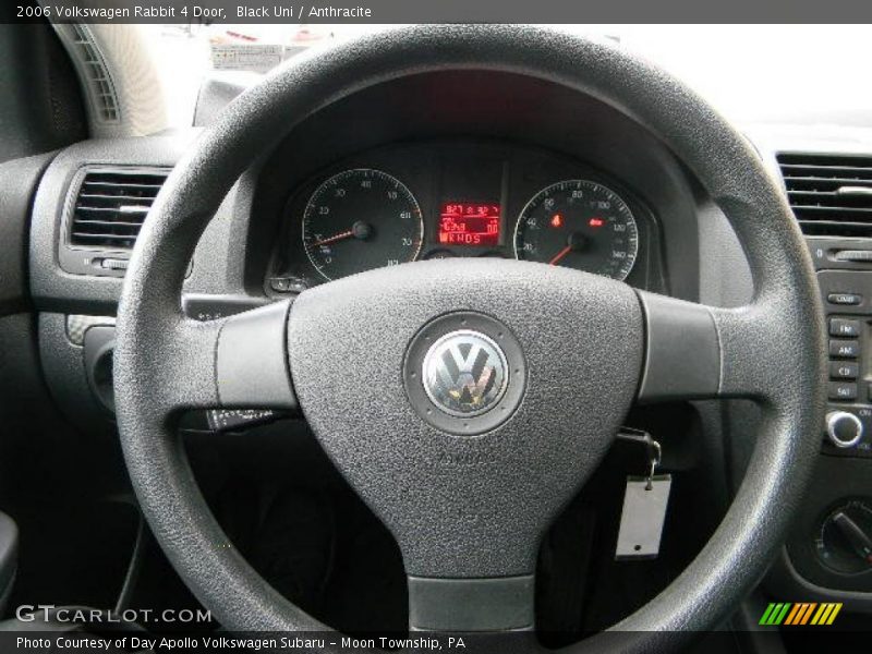 Black Uni / Anthracite 2006 Volkswagen Rabbit 4 Door