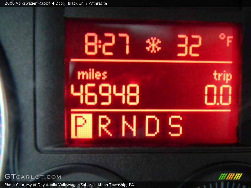 Black Uni / Anthracite 2006 Volkswagen Rabbit 4 Door