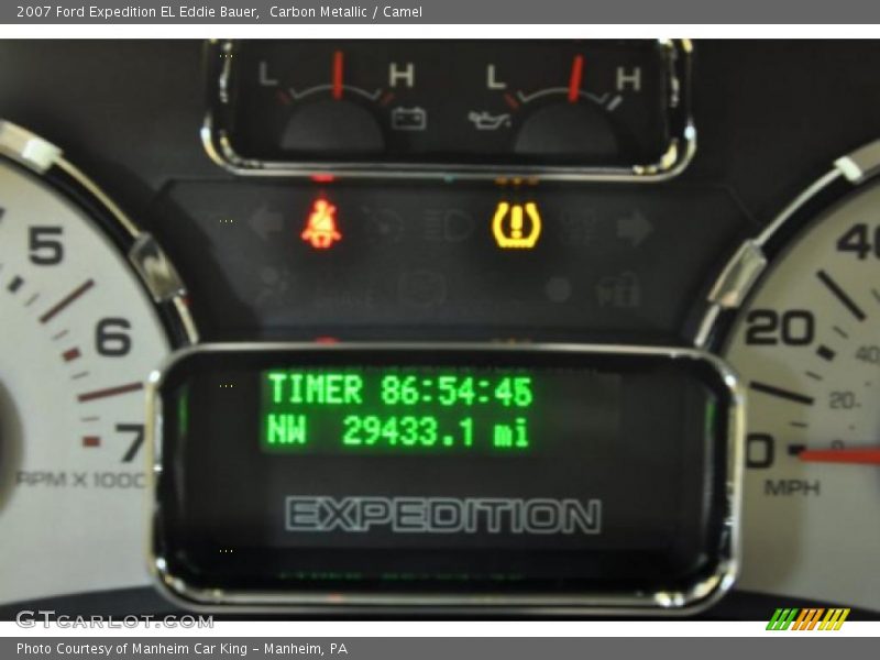 Carbon Metallic / Camel 2007 Ford Expedition EL Eddie Bauer
