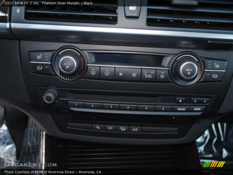 Titanium Silver Metallic / Black 2007 BMW X5 3.0si