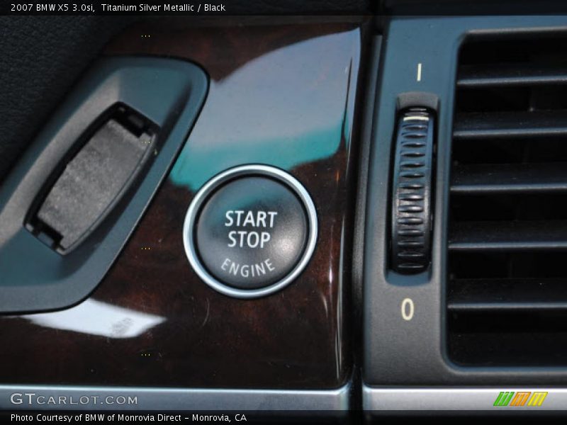 Titanium Silver Metallic / Black 2007 BMW X5 3.0si