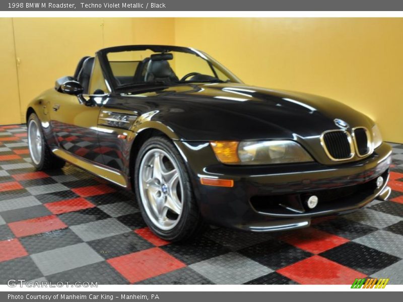 Techno Violet Metallic / Black 1998 BMW M Roadster