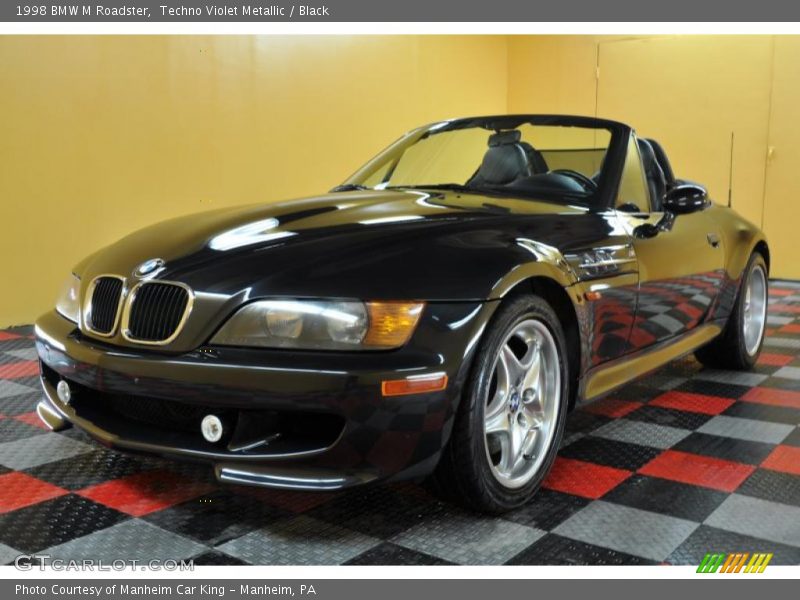Techno Violet Metallic / Black 1998 BMW M Roadster