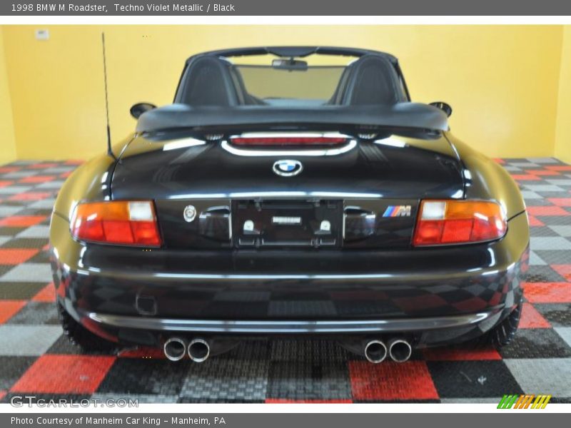 Techno Violet Metallic / Black 1998 BMW M Roadster