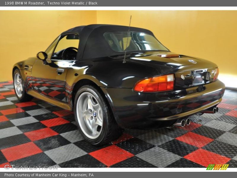 Techno Violet Metallic / Black 1998 BMW M Roadster