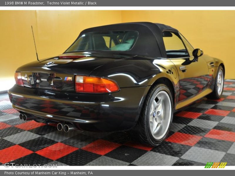Techno Violet Metallic / Black 1998 BMW M Roadster