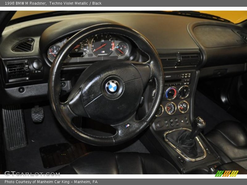 Techno Violet Metallic / Black 1998 BMW M Roadster