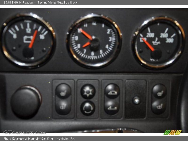 Techno Violet Metallic / Black 1998 BMW M Roadster