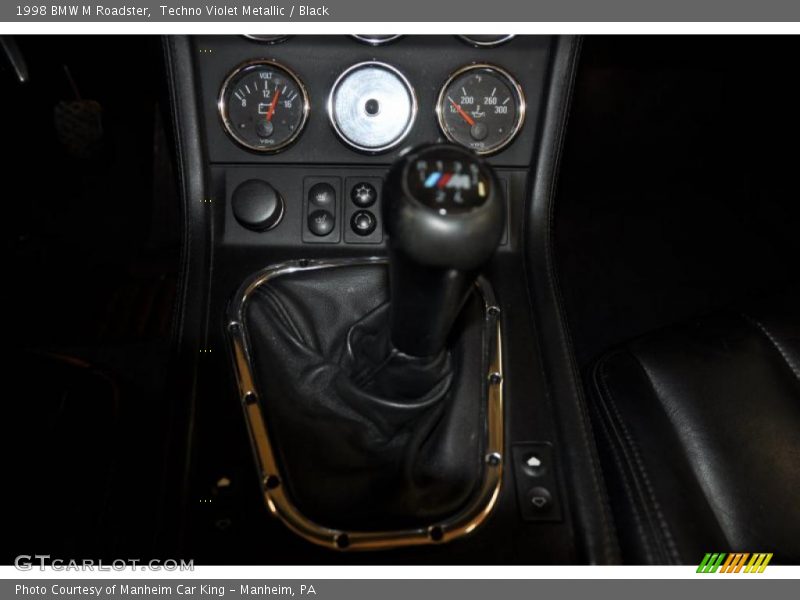 Techno Violet Metallic / Black 1998 BMW M Roadster