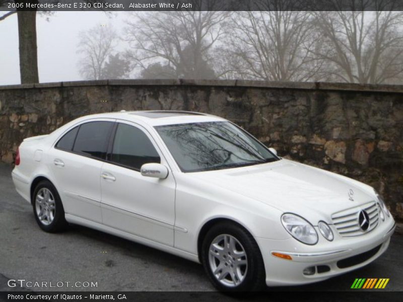 Alabaster White / Ash 2006 Mercedes-Benz E 320 CDI Sedan
