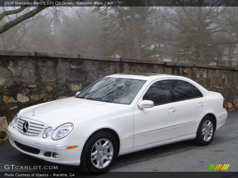 Alabaster White / Ash 2006 Mercedes-Benz E 320 CDI Sedan