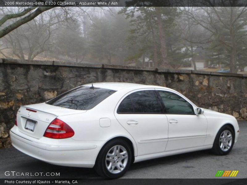 Alabaster White / Ash 2006 Mercedes-Benz E 320 CDI Sedan