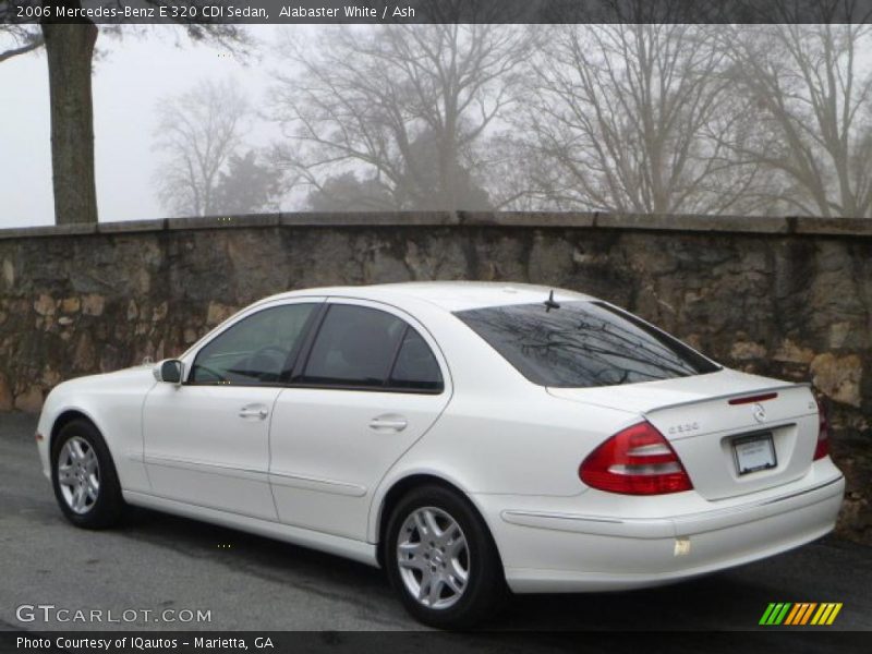 Alabaster White / Ash 2006 Mercedes-Benz E 320 CDI Sedan