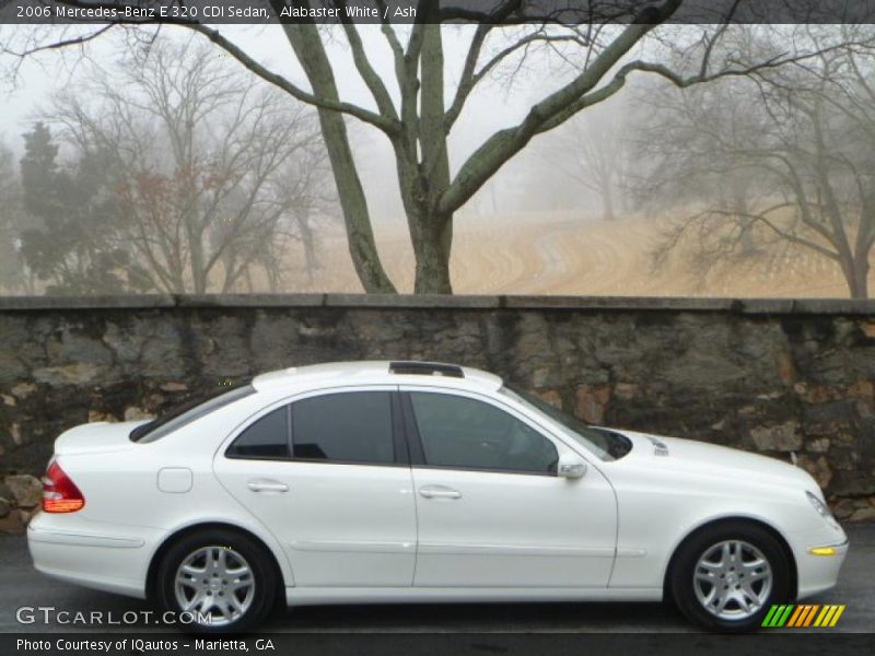 Alabaster White / Ash 2006 Mercedes-Benz E 320 CDI Sedan