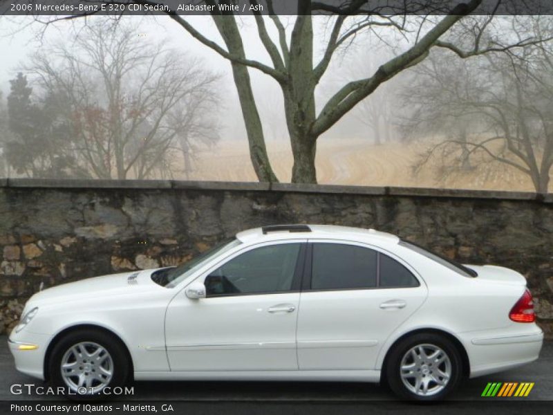 Alabaster White / Ash 2006 Mercedes-Benz E 320 CDI Sedan