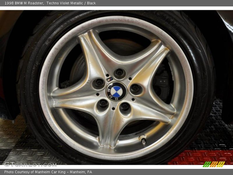 Techno Violet Metallic / Black 1998 BMW M Roadster