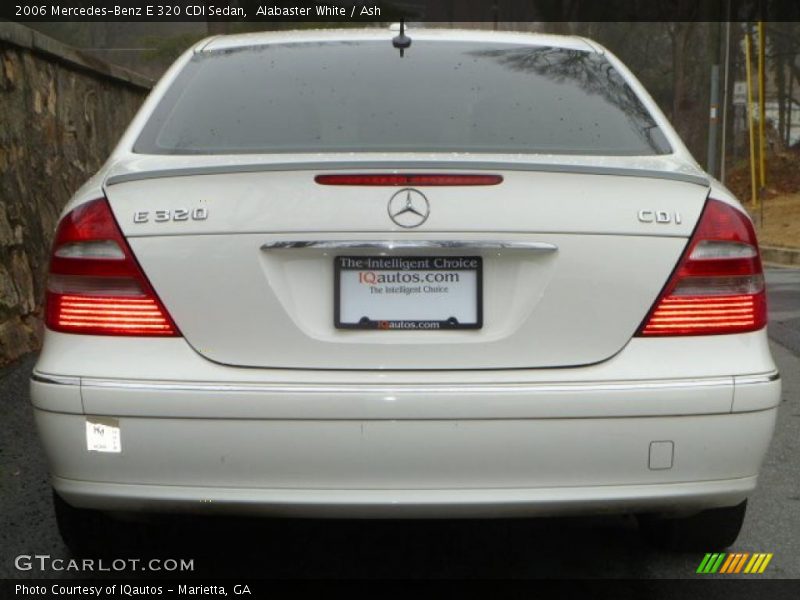 Alabaster White / Ash 2006 Mercedes-Benz E 320 CDI Sedan
