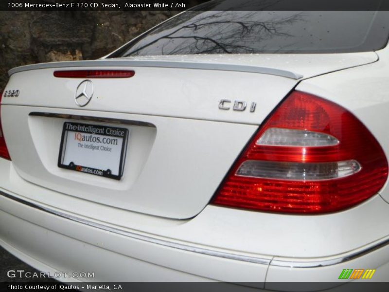 Alabaster White / Ash 2006 Mercedes-Benz E 320 CDI Sedan