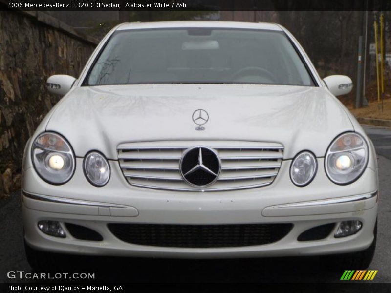 Alabaster White / Ash 2006 Mercedes-Benz E 320 CDI Sedan
