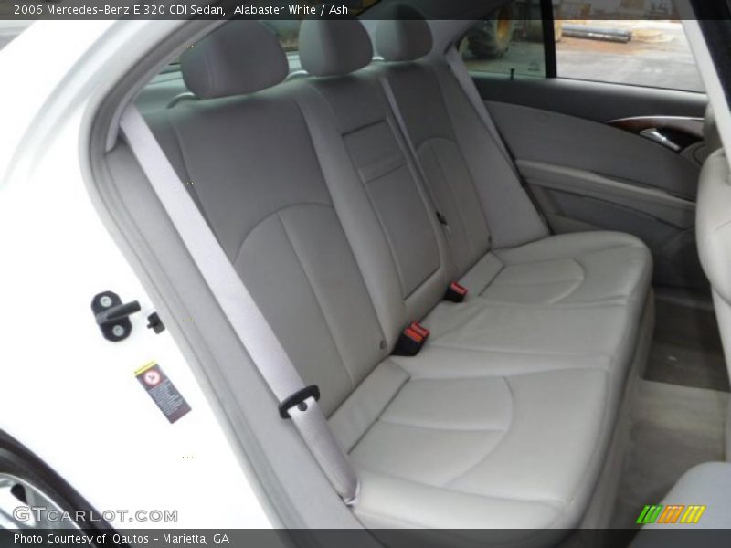 Alabaster White / Ash 2006 Mercedes-Benz E 320 CDI Sedan