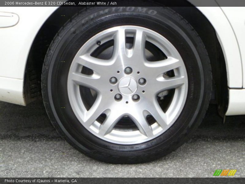 Alabaster White / Ash 2006 Mercedes-Benz E 320 CDI Sedan