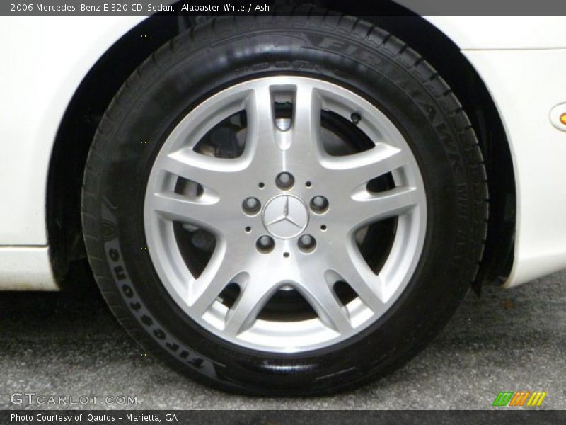 Alabaster White / Ash 2006 Mercedes-Benz E 320 CDI Sedan