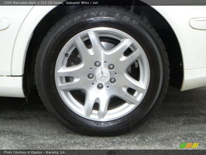 Alabaster White / Ash 2006 Mercedes-Benz E 320 CDI Sedan
