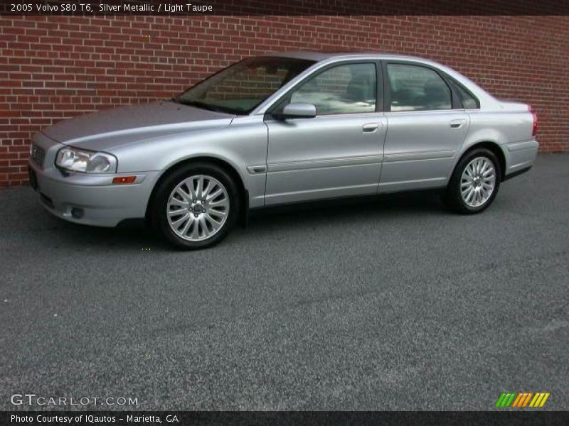 Silver Metallic / Light Taupe 2005 Volvo S80 T6
