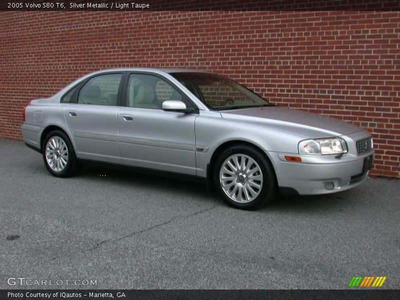 Silver Metallic / Light Taupe 2005 Volvo S80 T6