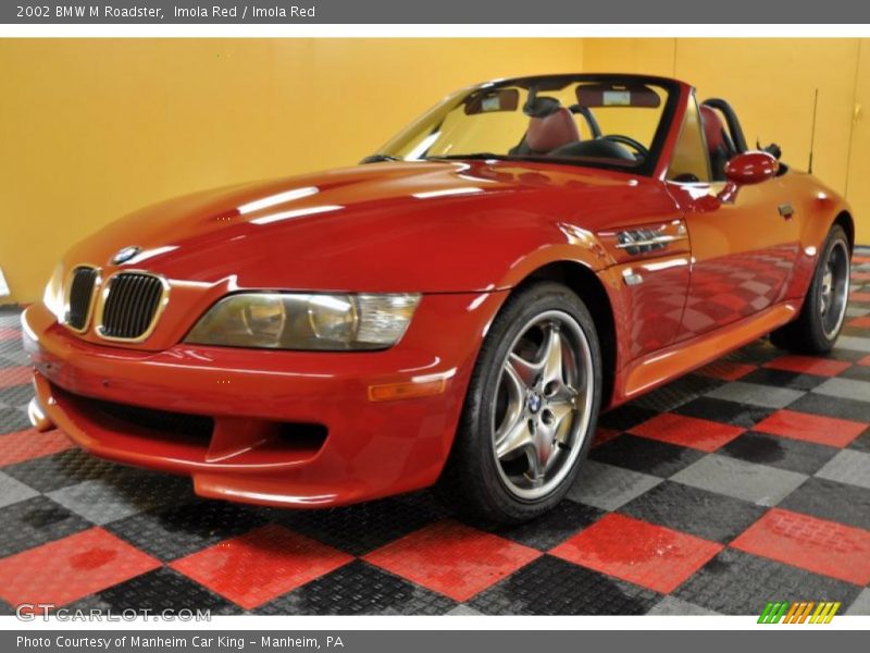 Imola Red / Imola Red 2002 BMW M Roadster