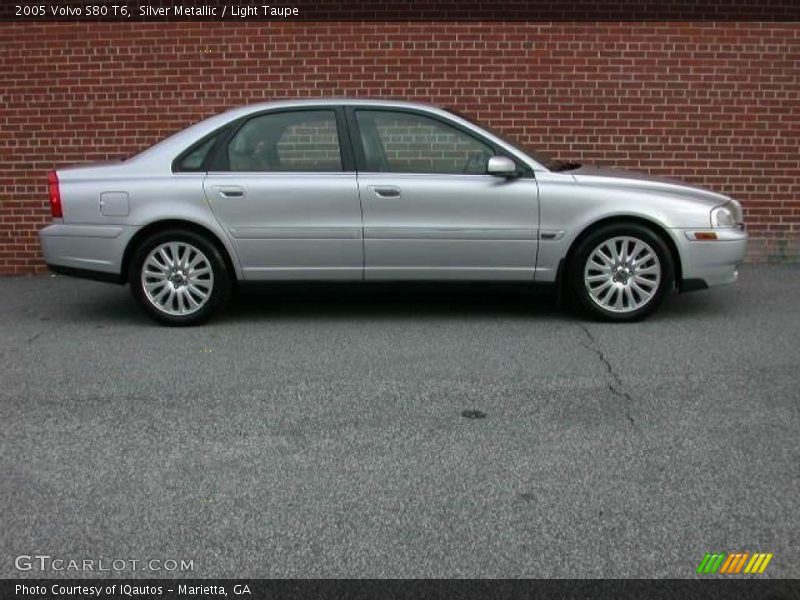 Silver Metallic / Light Taupe 2005 Volvo S80 T6