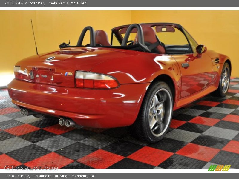 Imola Red / Imola Red 2002 BMW M Roadster