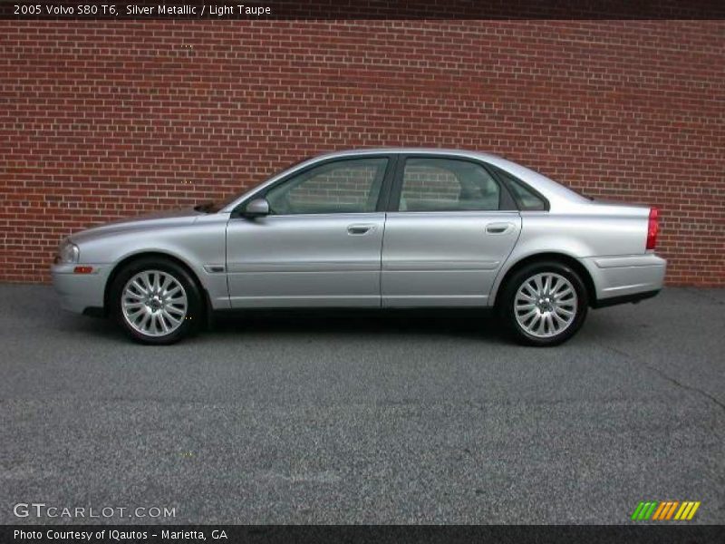 Silver Metallic / Light Taupe 2005 Volvo S80 T6