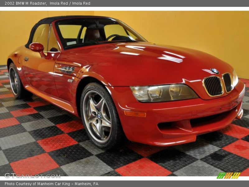 Imola Red / Imola Red 2002 BMW M Roadster