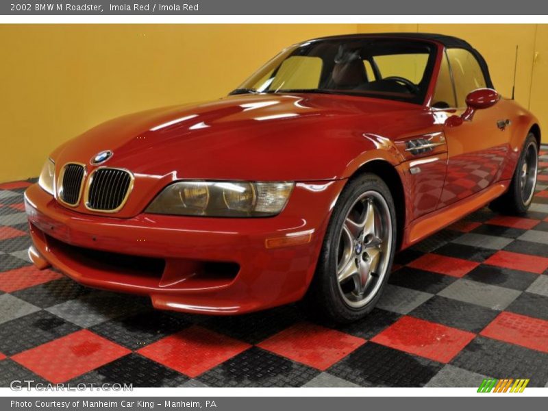 Imola Red / Imola Red 2002 BMW M Roadster