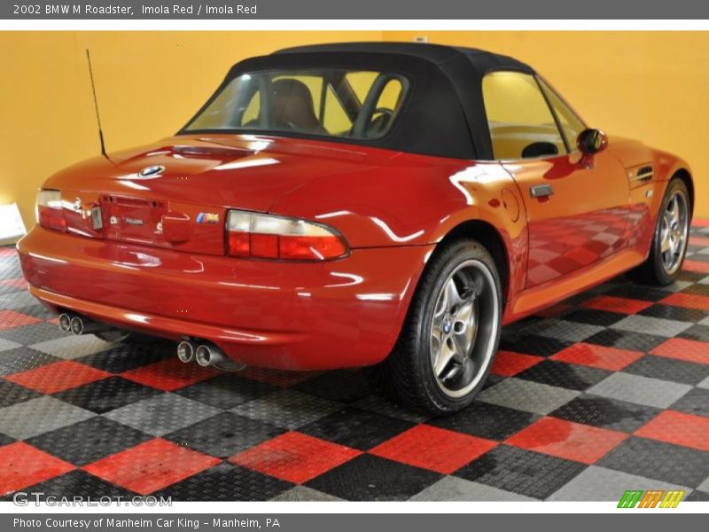 Imola Red / Imola Red 2002 BMW M Roadster