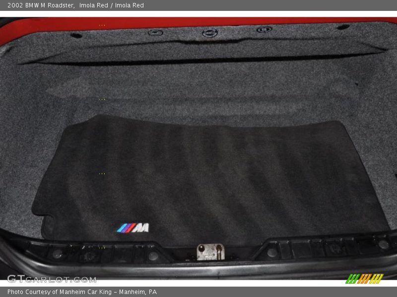  2002 M Roadster Trunk