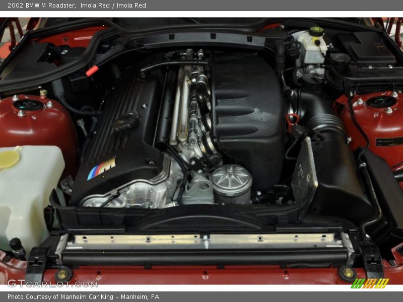  2002 M Roadster Engine - 3.2 Liter M DOHC 24-Valve Inline 6 Cylinder