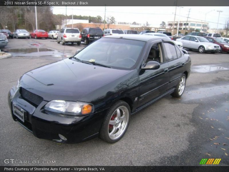 Front 3/4 View of 2003 Sentra SE-R Spec V