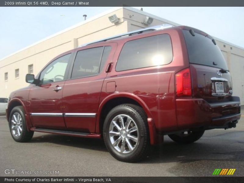  2009 QX 56 4WD Deep Garnet