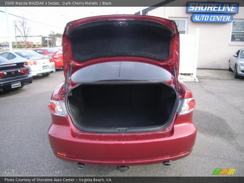 Dark Cherry Metallic / Black 2006 Mazda MAZDA6 s Sedan