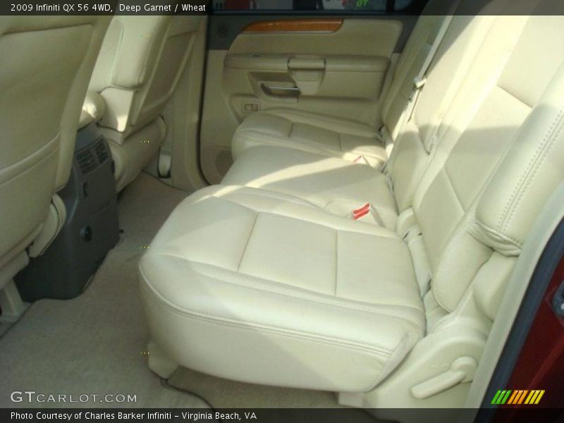 2009 QX 56 4WD Wheat Interior