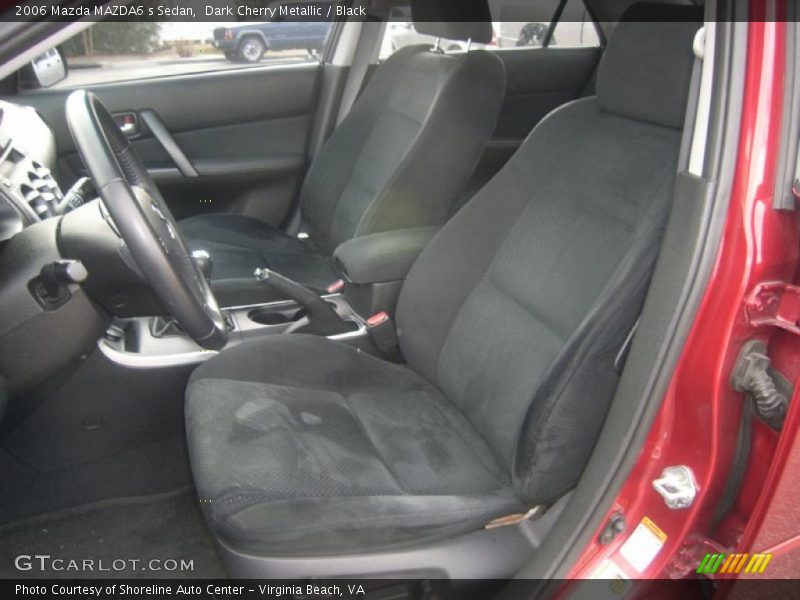  2006 MAZDA6 s Sedan Black Interior