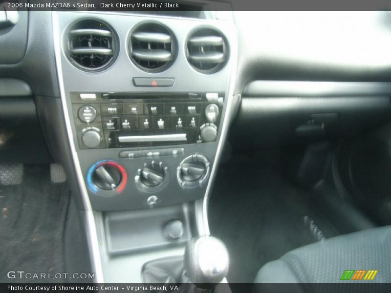Dark Cherry Metallic / Black 2006 Mazda MAZDA6 s Sedan